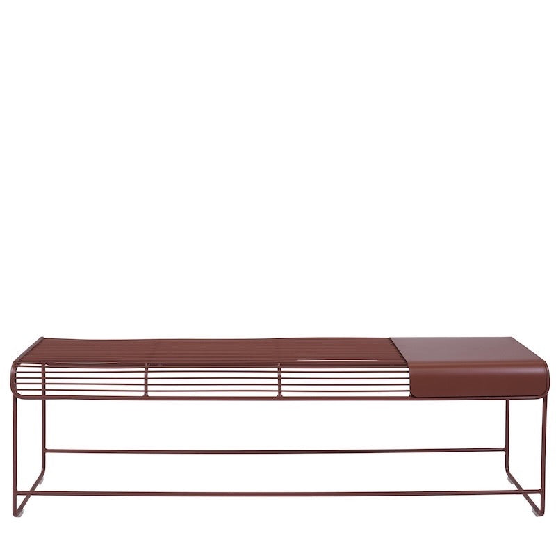 BENMORE BENCH SEAT- STAINLESS STEEL