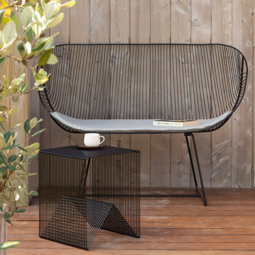 Orere Sofa – STAINLESS STEEL BLACK