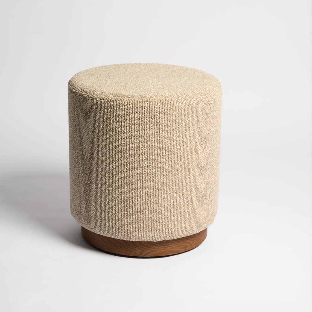 Hickory Small Ottoman