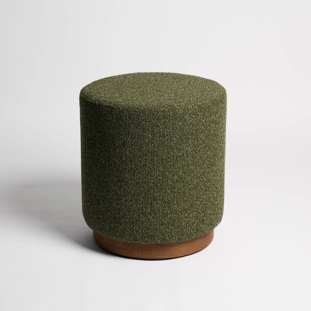 Hickory Small Ottoman