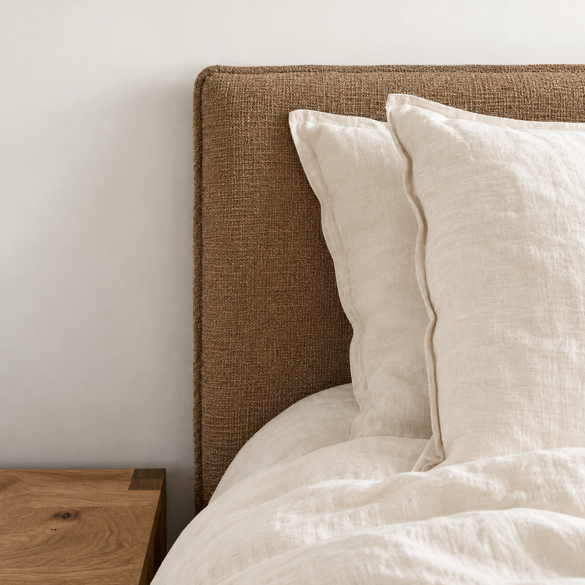 Harlow Slip Cover Headboard-Earth
