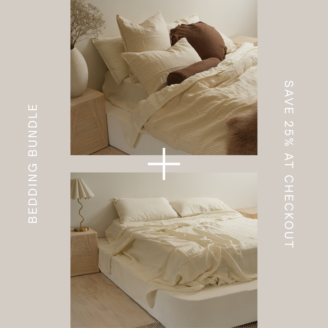 Sand Stripe + Milk Bundle