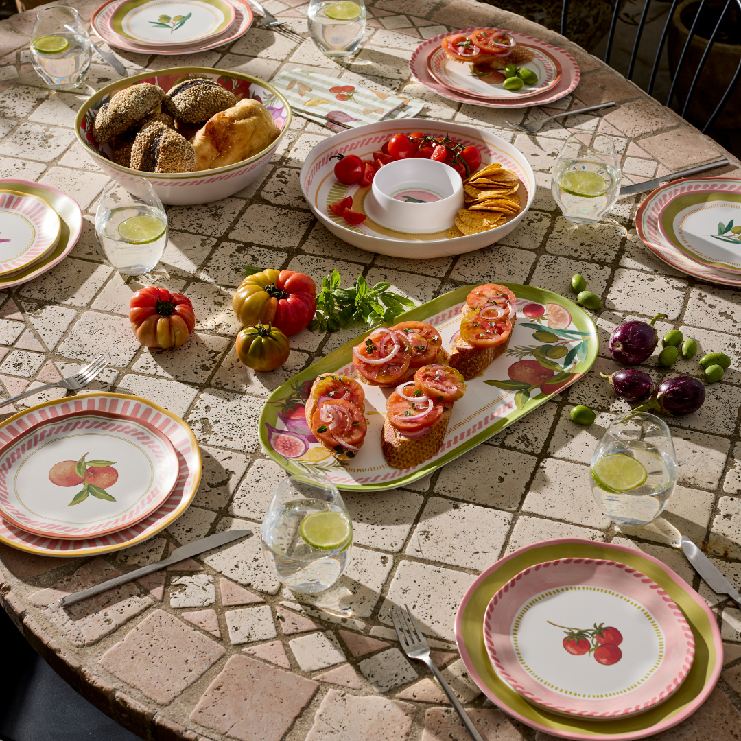 FIESTA MELAMINE SERVING BOWL – Home Lab NZ