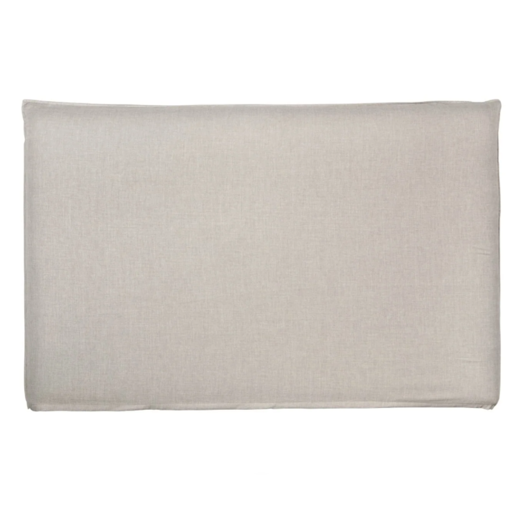 Harlow Slip Cover Headboard-Natural