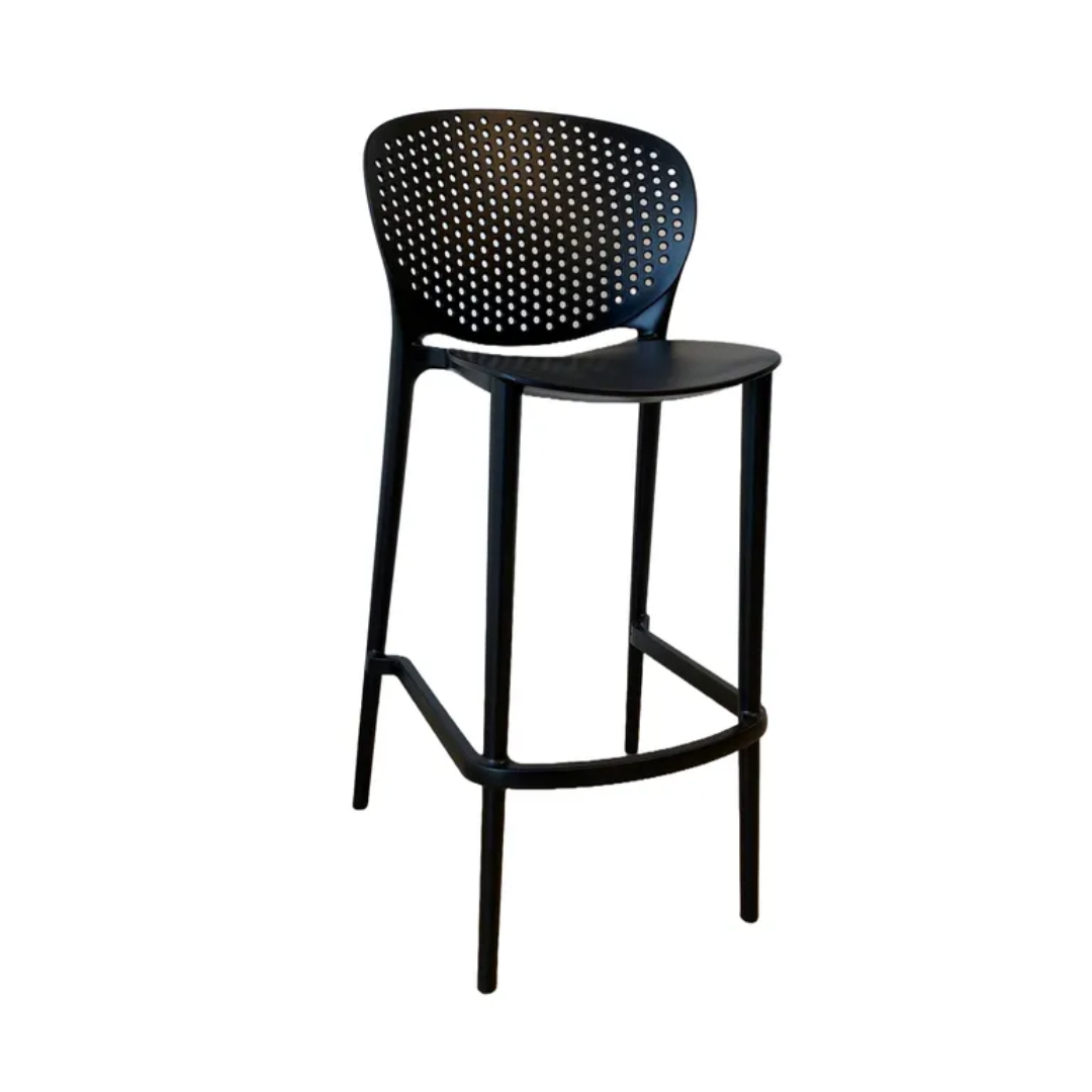 Finn Barstool- Black- Set of 4
