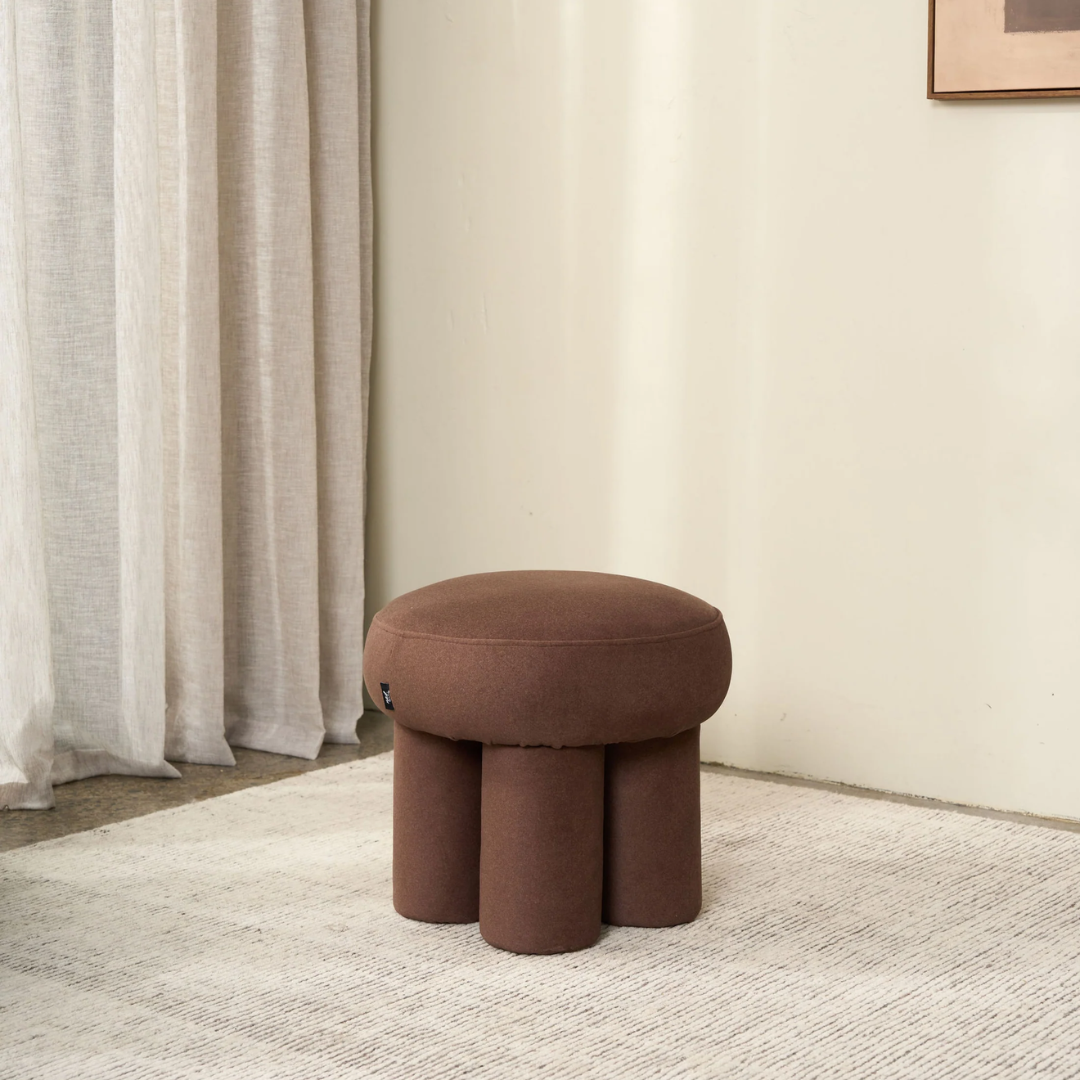 Lume Stool- Chocolate