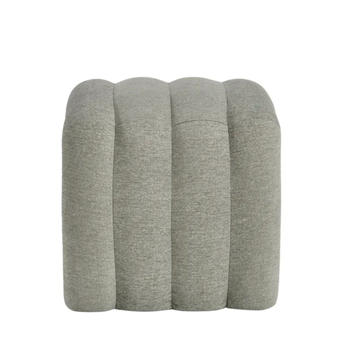 Arch footstool, bay leaf, detail view