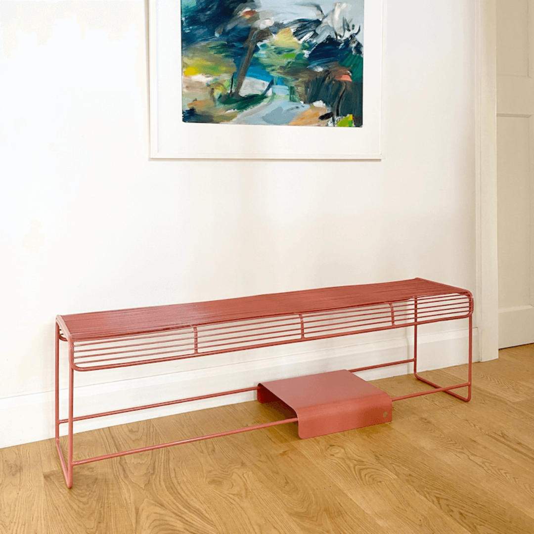 Benmore bench seat in adobe
