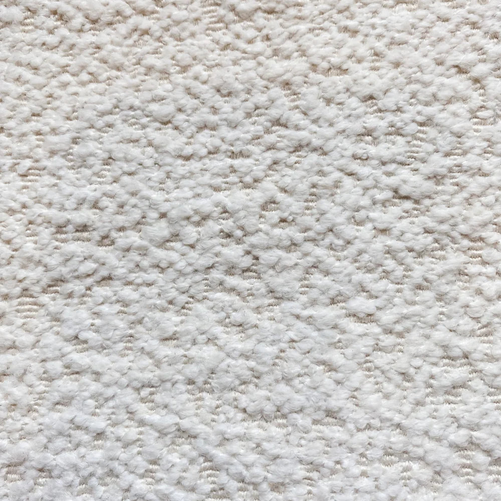 Channelled boucle sofa, alternate angle