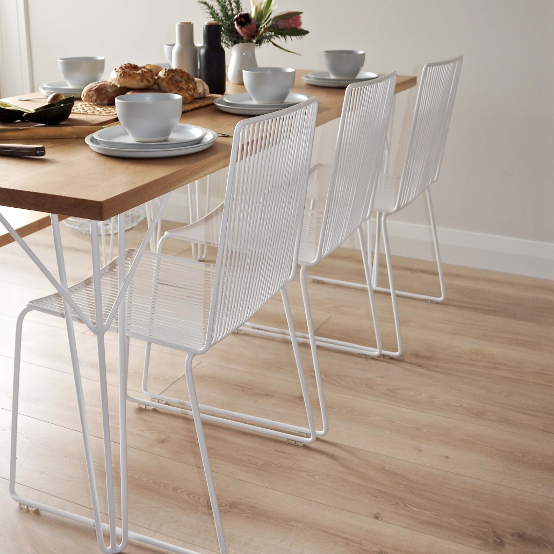 Devonport chair in white
