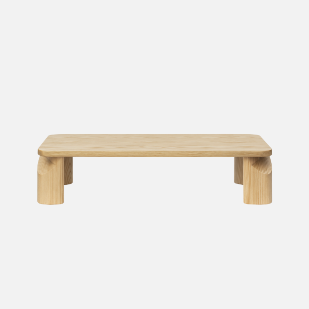 George coffee table in natural