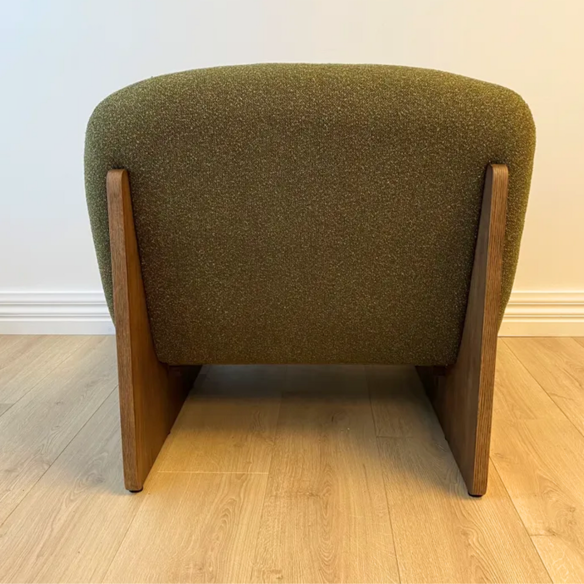 Ludo occasional chair, side view