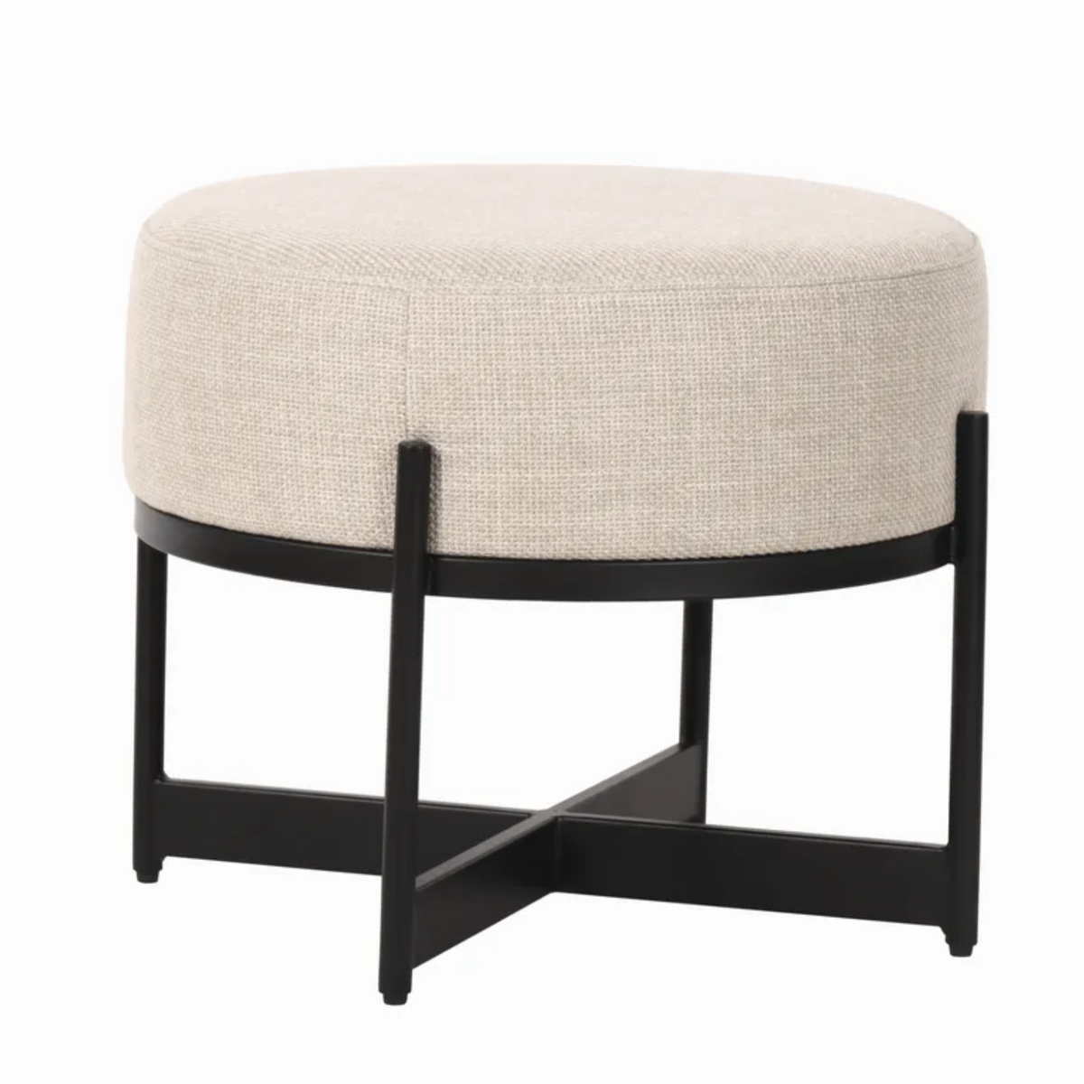 Neave round ottoman