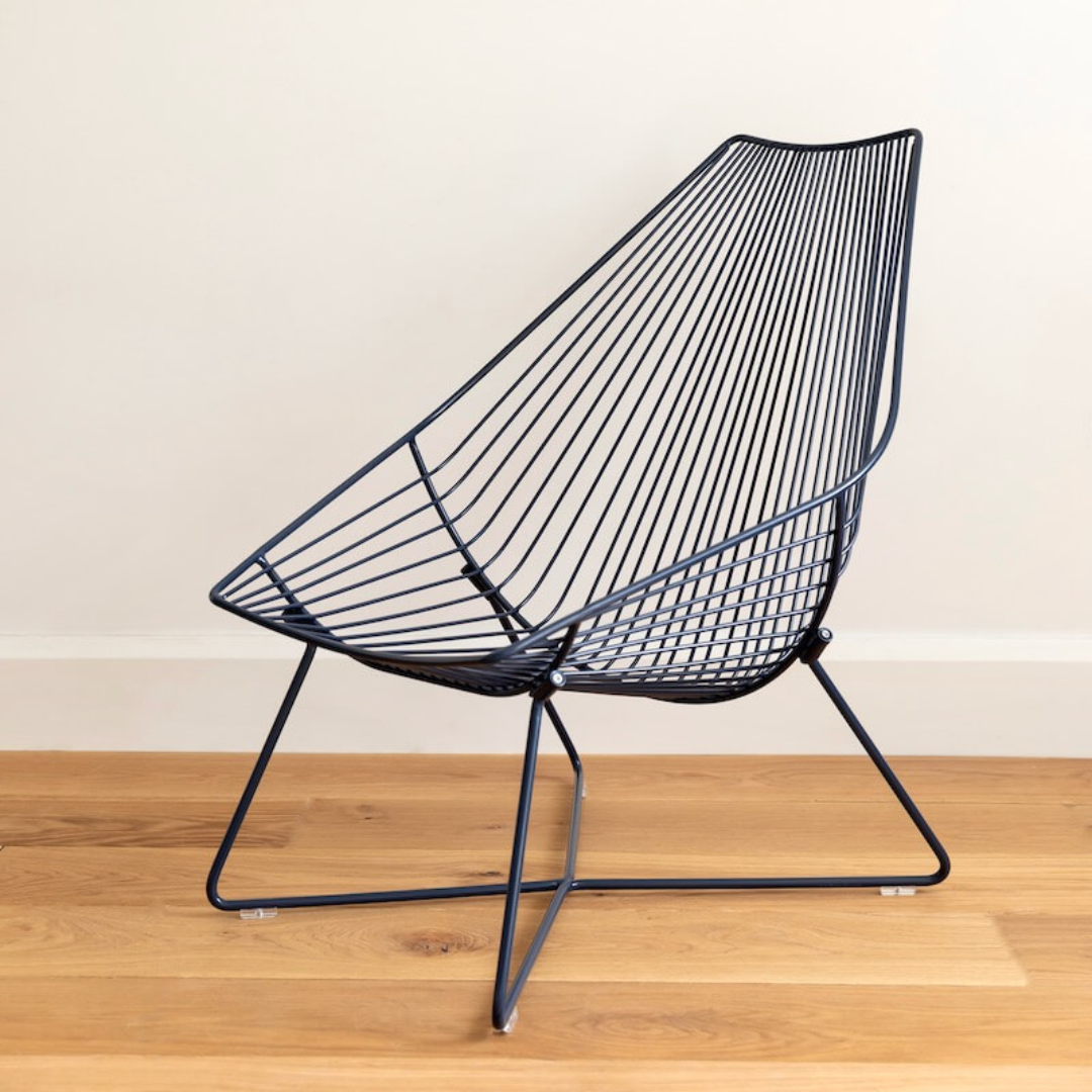Piha lounger in indigo