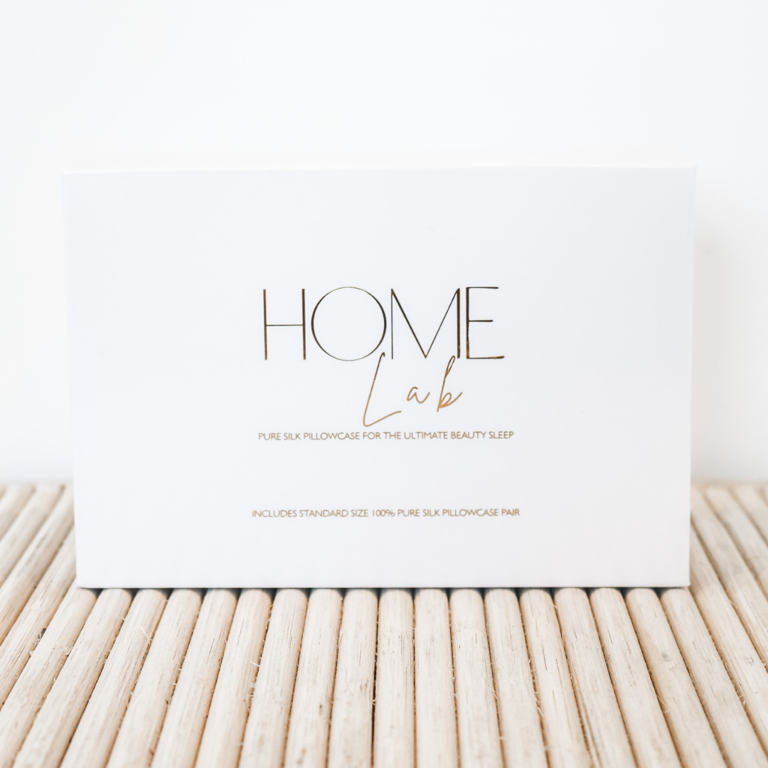 Pure silk pillowcase pair in Milk