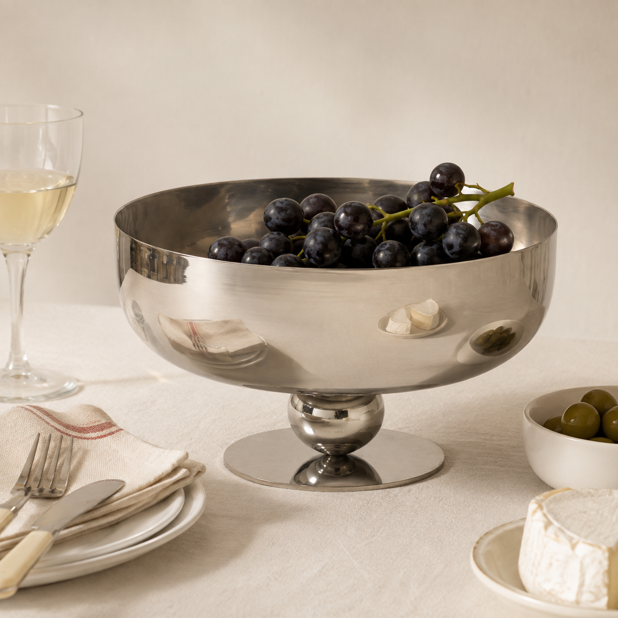 Piper Stainless Steel Serve Bowl