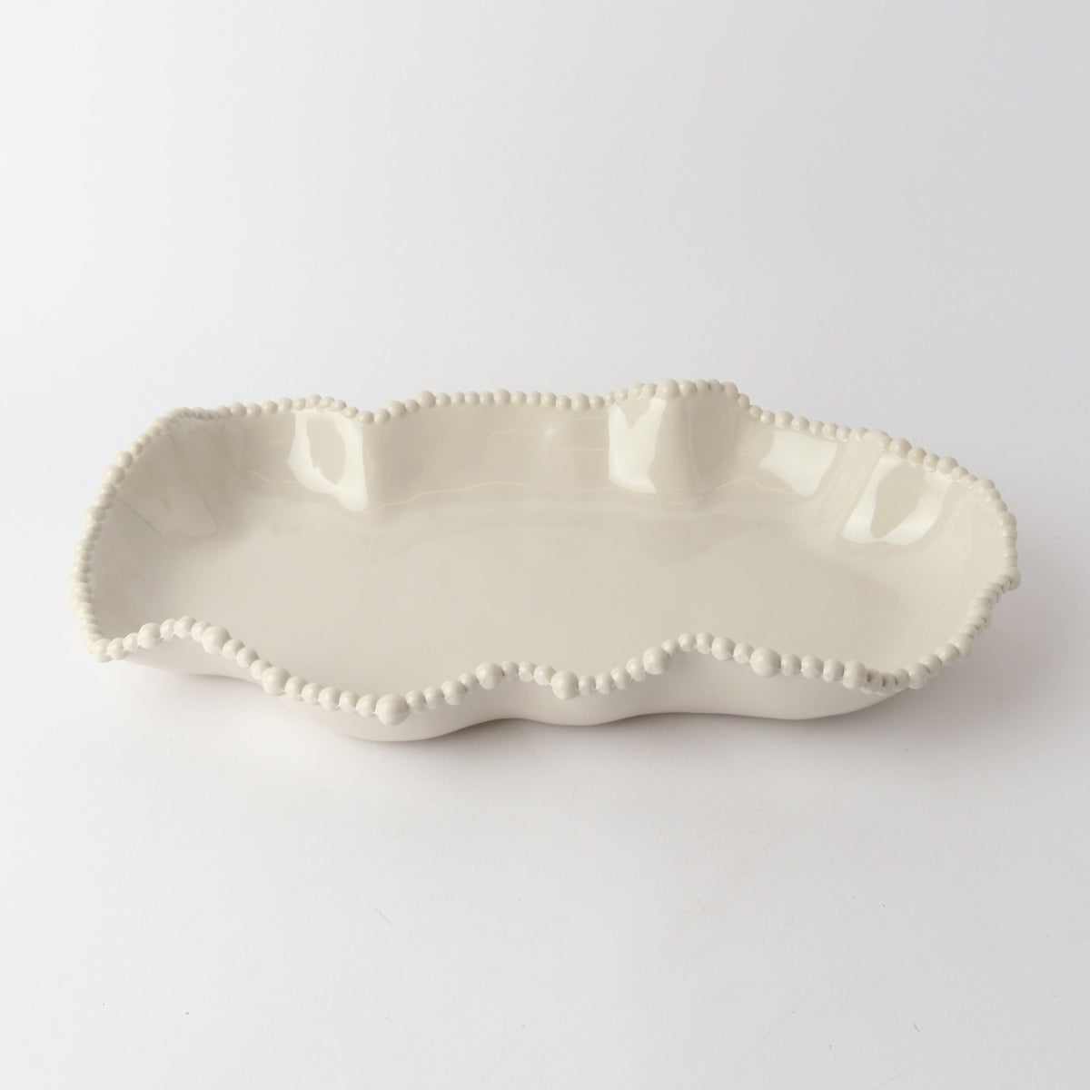 Pearl Serving Dish- Sand