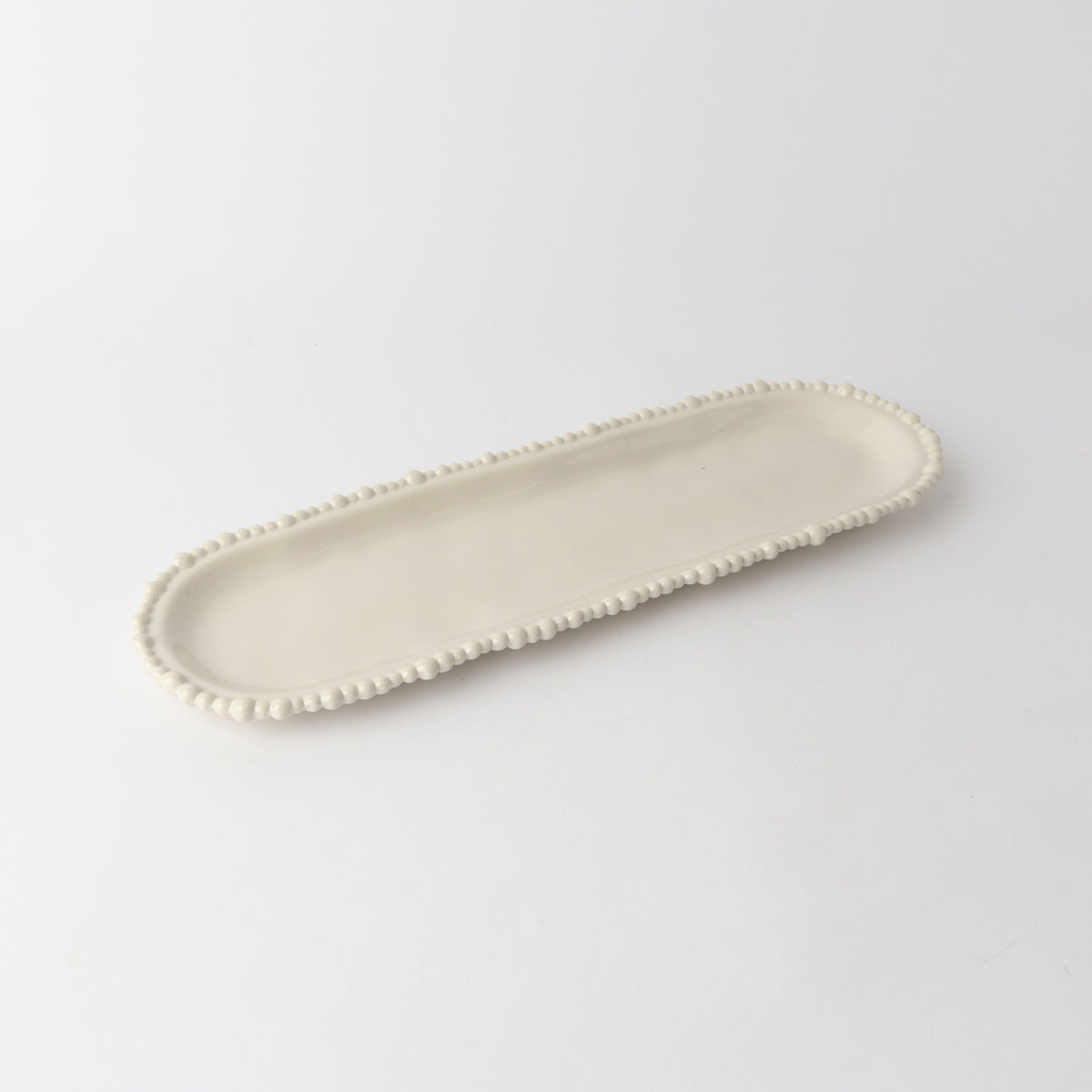 Long Pearl Platter- Sand