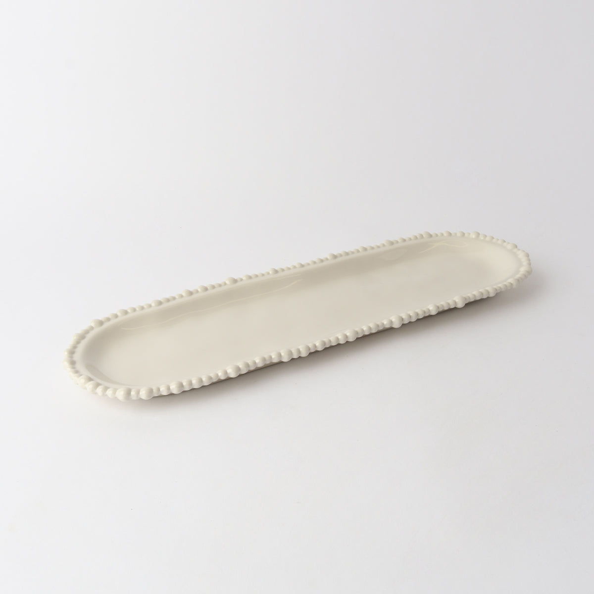Long Pearl Platter- Sand