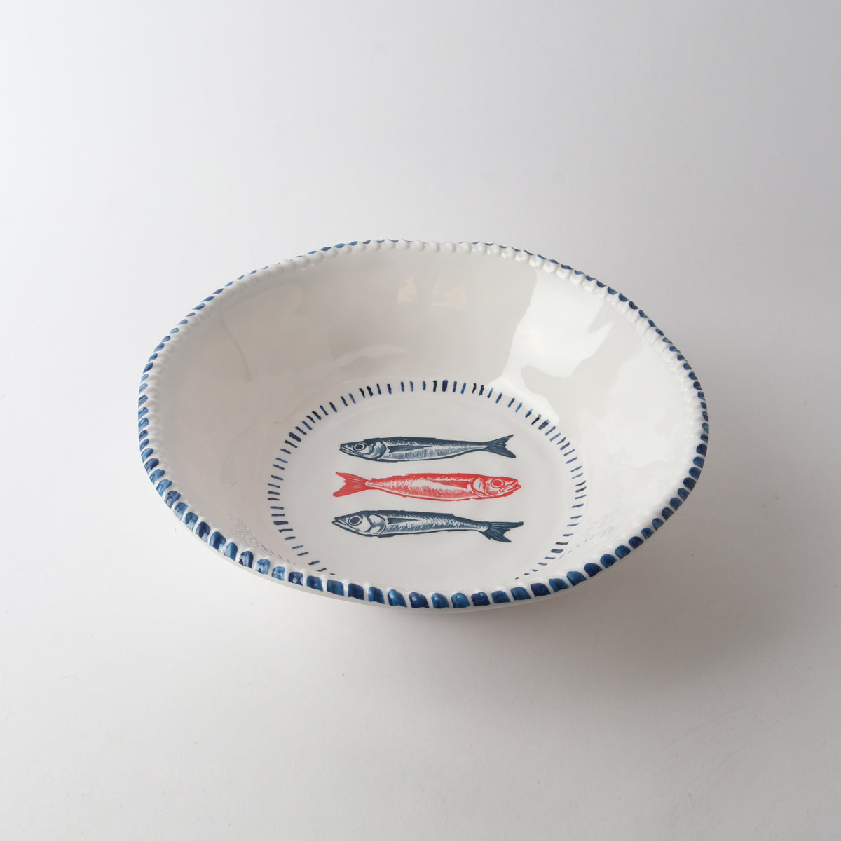 Nautical Sardine Bowl