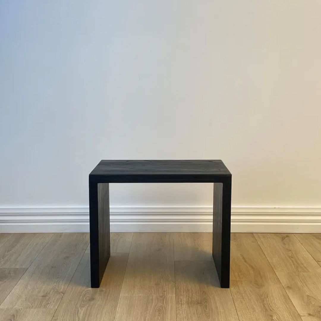 Heritage Elm Sofa Table- Black