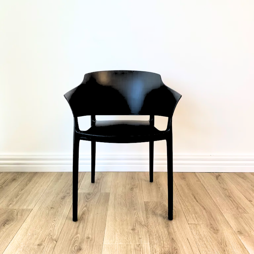 Zoe Chair- Black- Set of 4