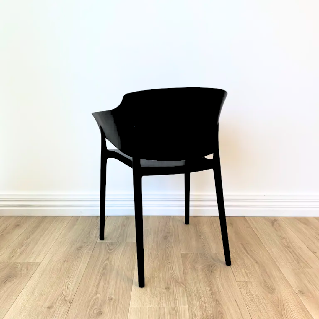 Zoe Chair- Black- Set of 4
