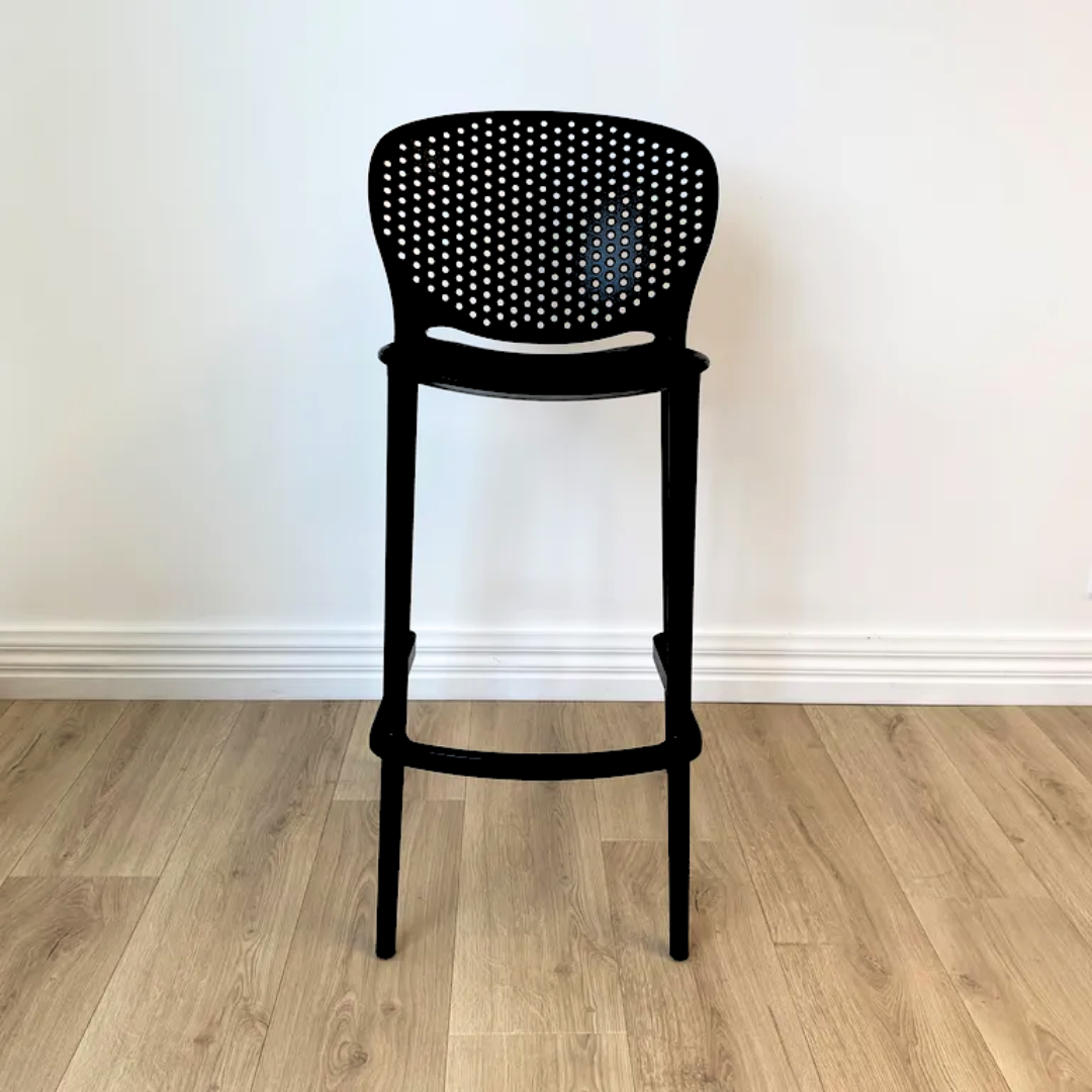 Finn Barstool- Black- Set of 4