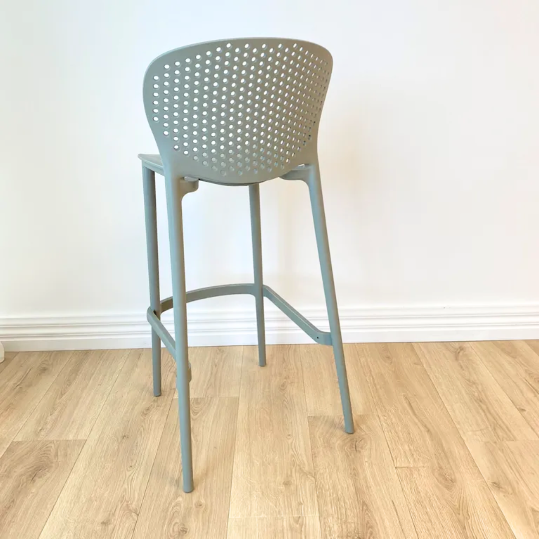 Finn Barstool- Moss Grey - Set of 4