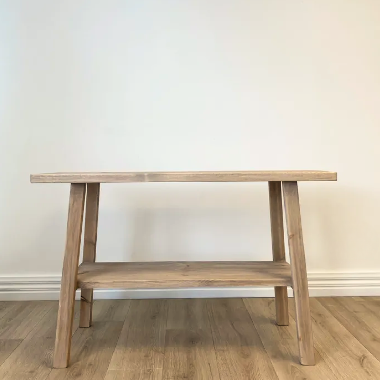 Reclaimed Wooden Console Table- Natural