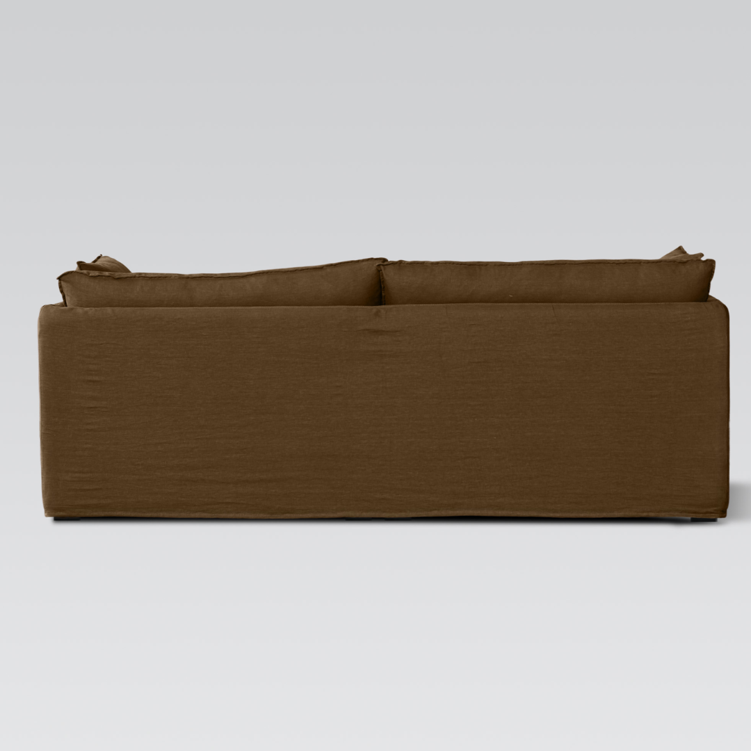 Amsterdam Linen Sofa- Mocha