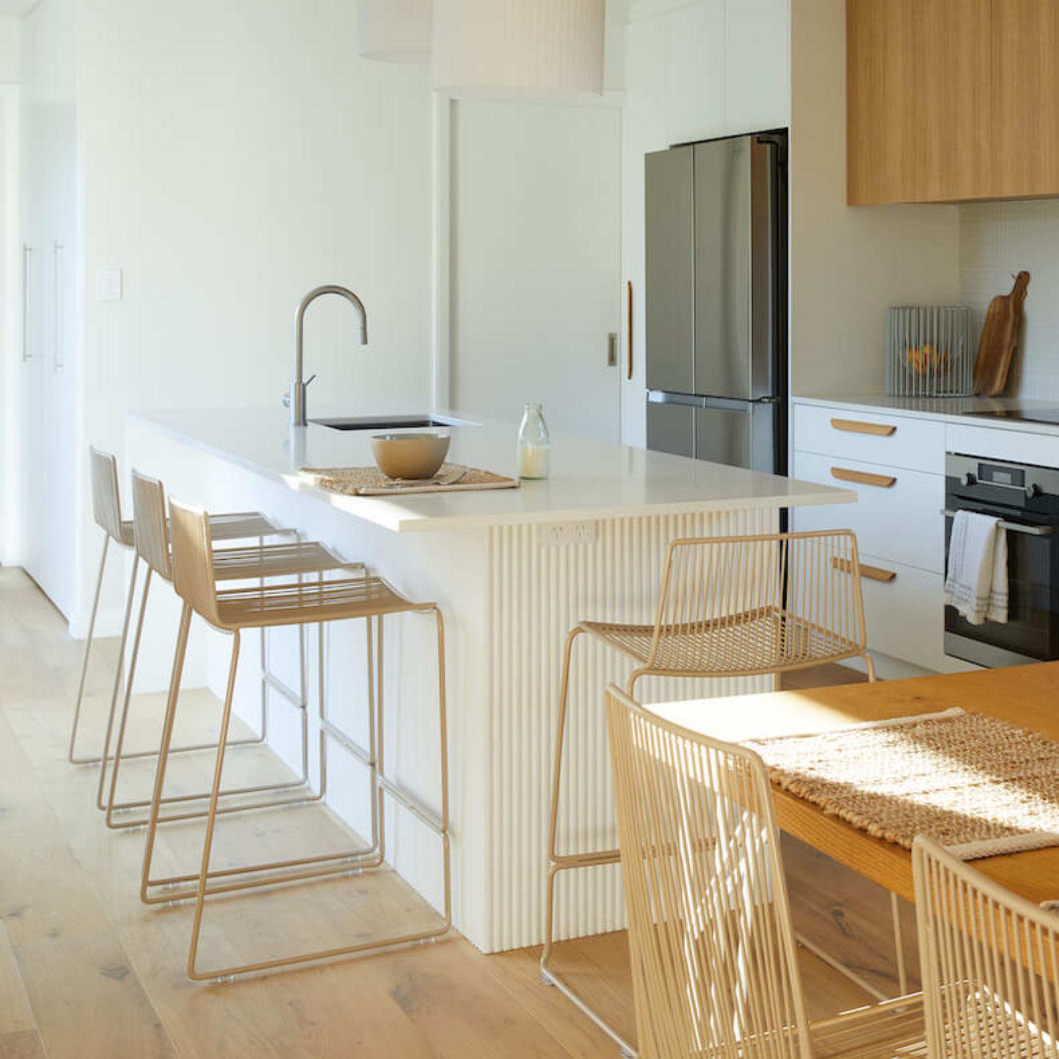 Dunedin Barstool- Putty