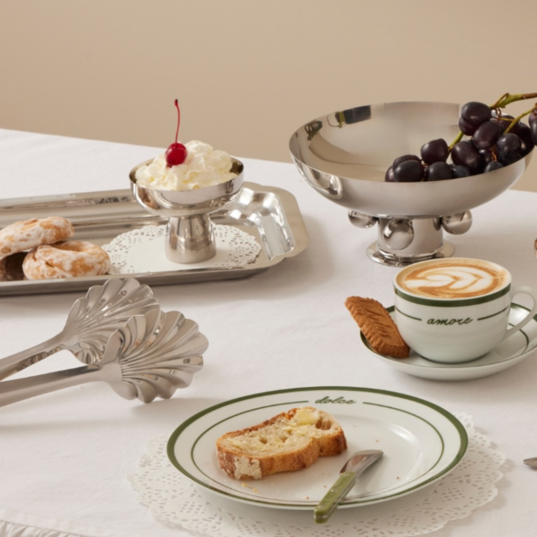 Wylie Stainless steel Serving Bowl