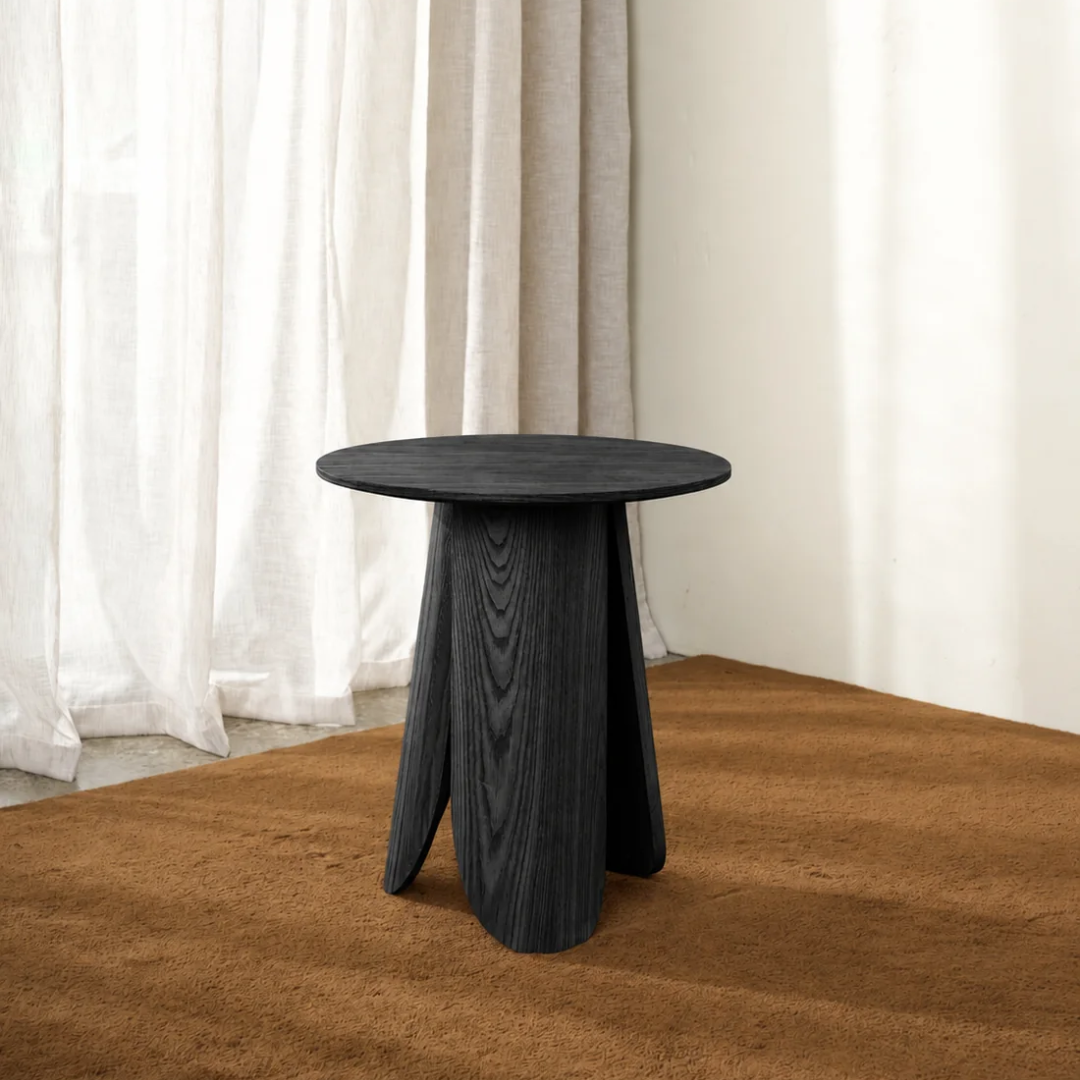 Otte Side Table- Black Ash