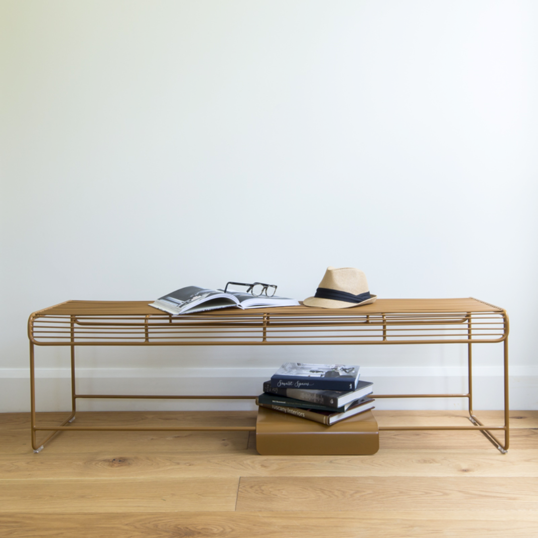 BENMORE BENCH SEAT - TOFFEE