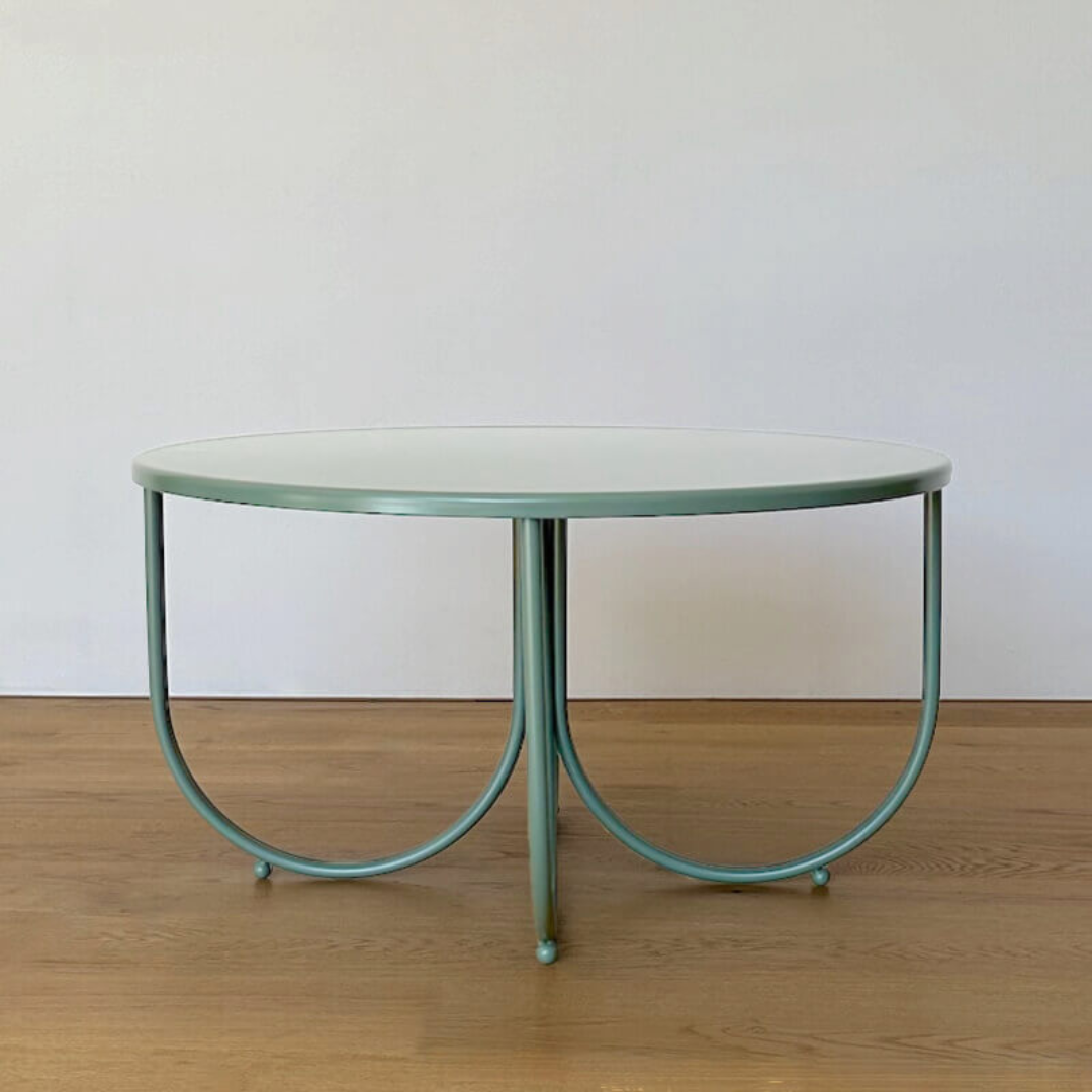 STAINLESS STEEL ROTOITI TABLE - SAGE