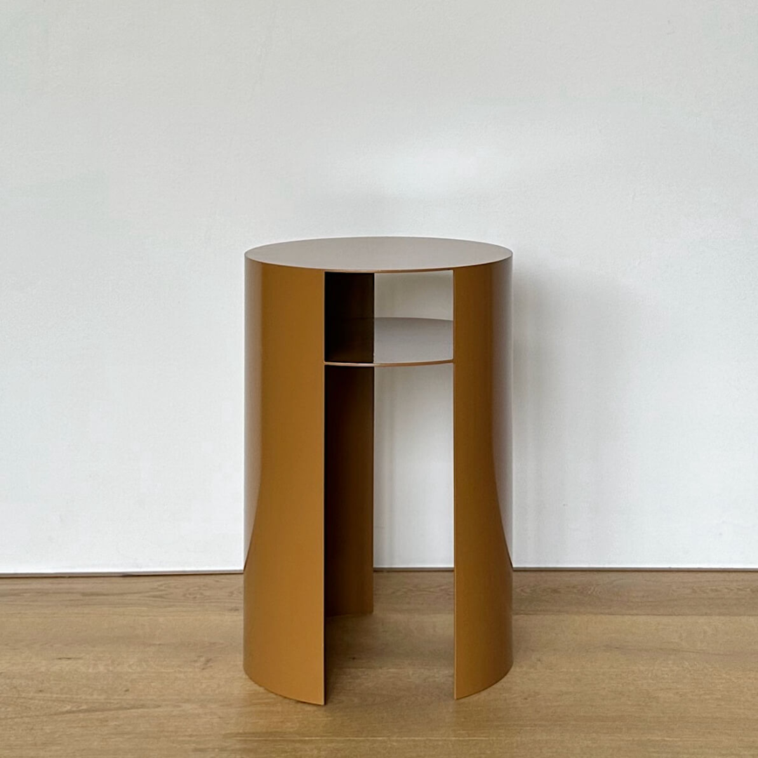 Waipuna Table – Stainless Steel - TOFFEE