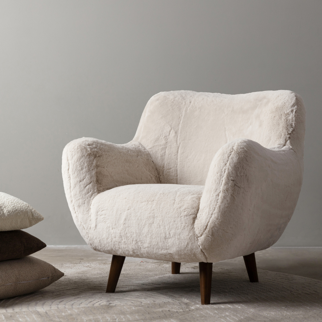 Charlie Chair- Cream