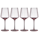 Blush 4pk Wine Glass  