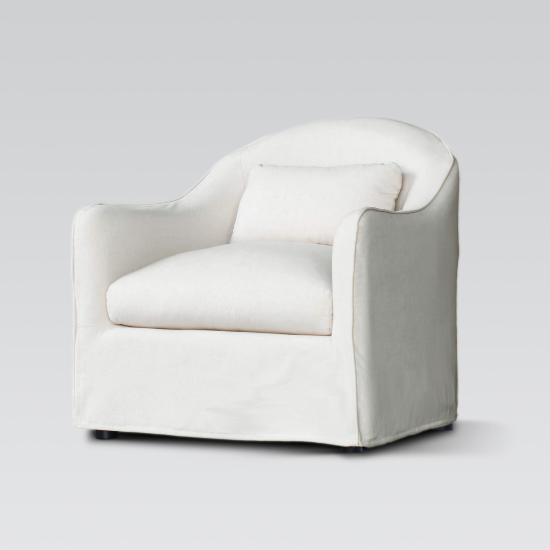 Amsterdam club chair in cream