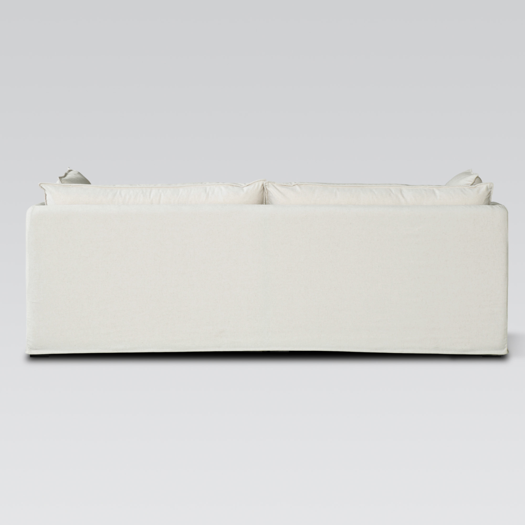Amsterdam sofa in cream, styled shot
