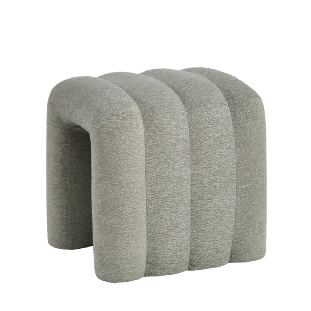 Arch footstool, bay leaf