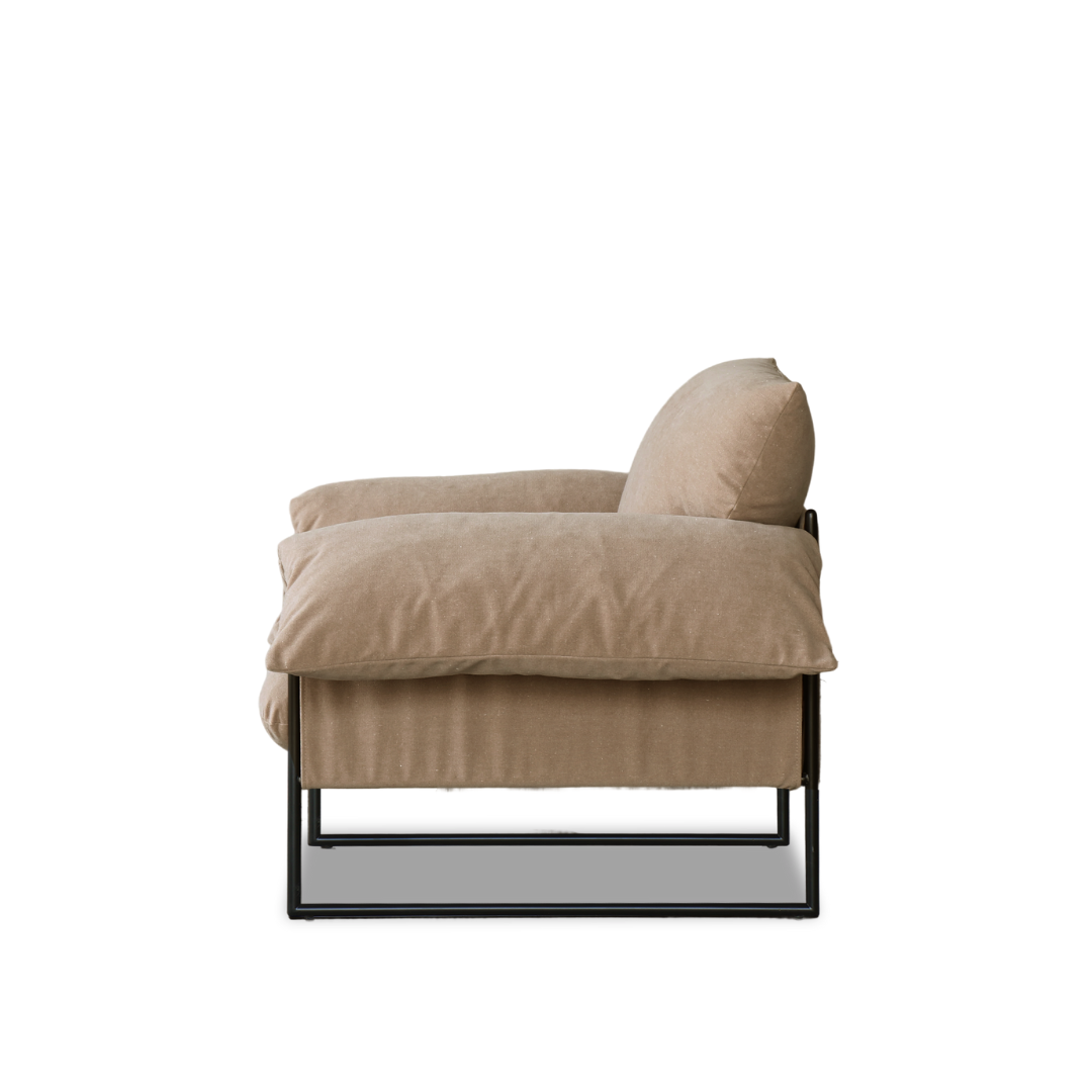 Bobbi occasional chair, styled shot