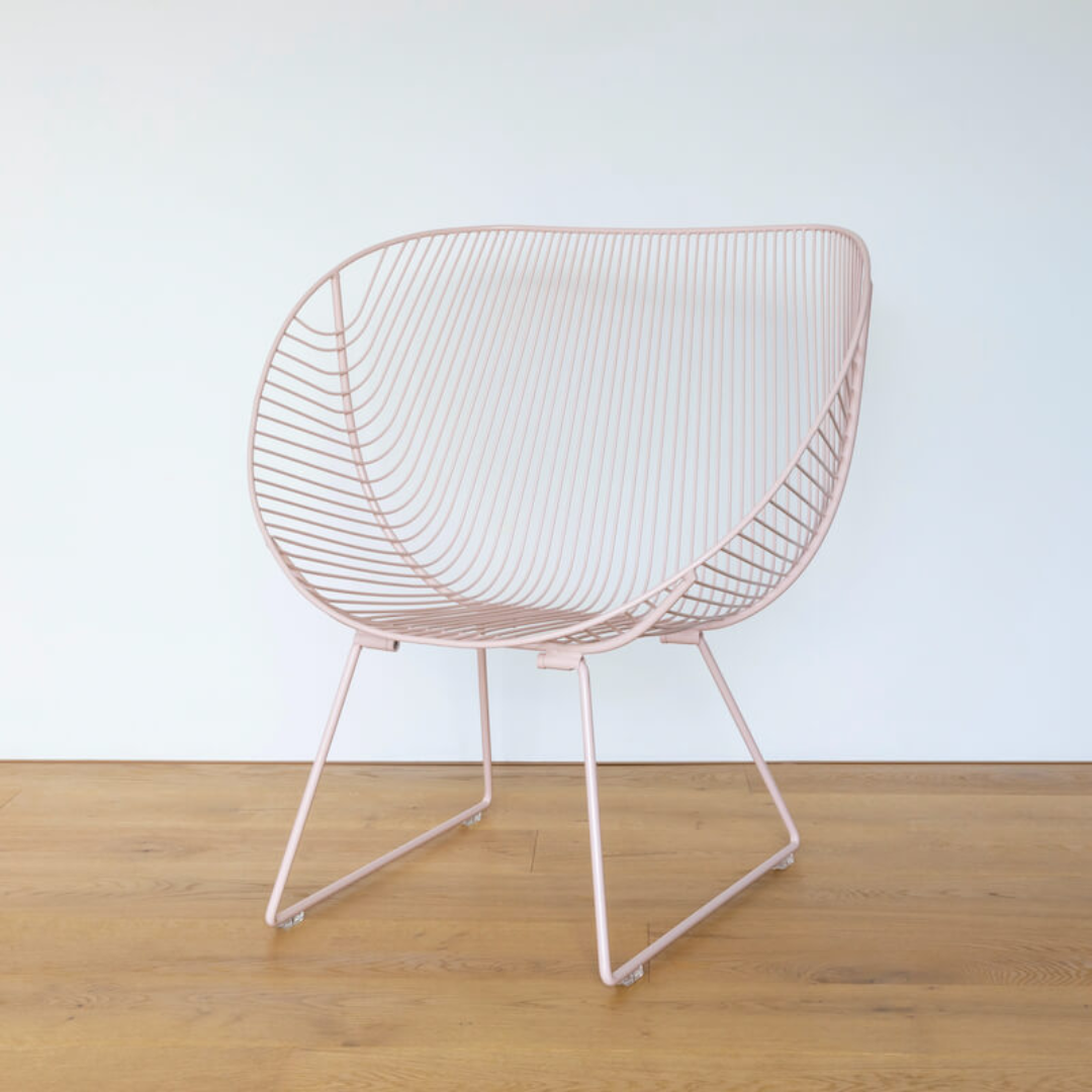 Coromandel chair in blush