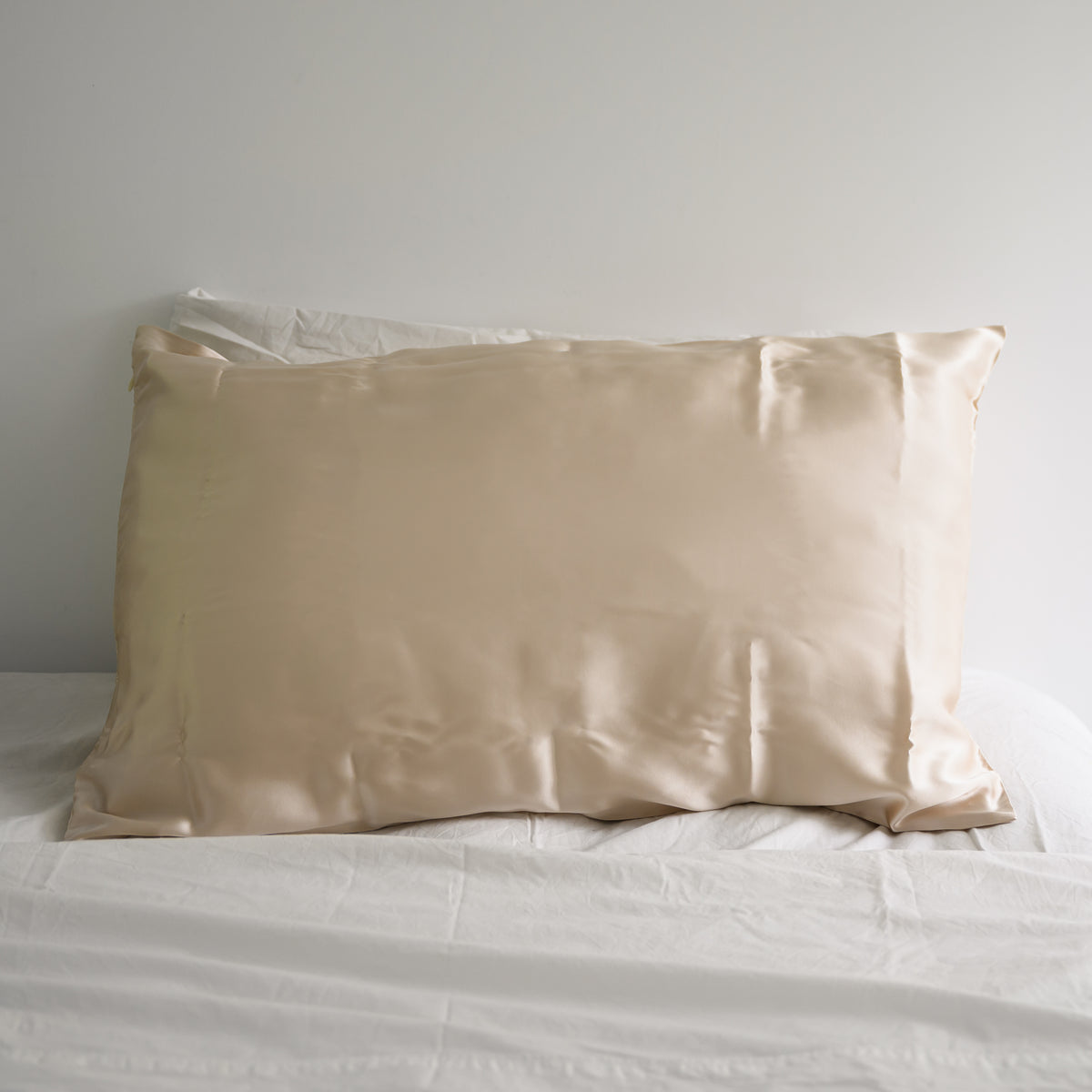 100% Pure Silk Pillowcase - Champagne