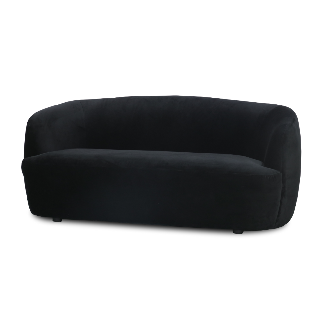 Love seat in Black