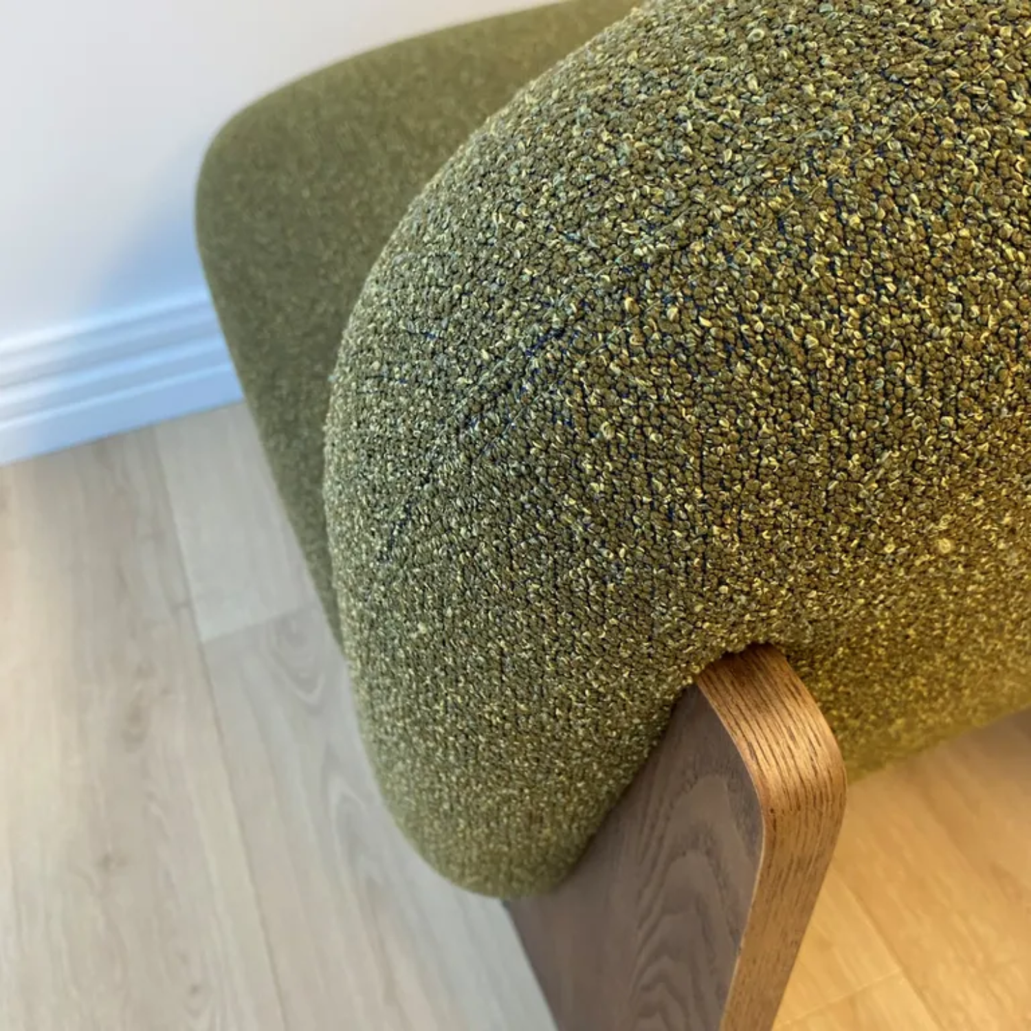 Ludo occasional chair, styled shot