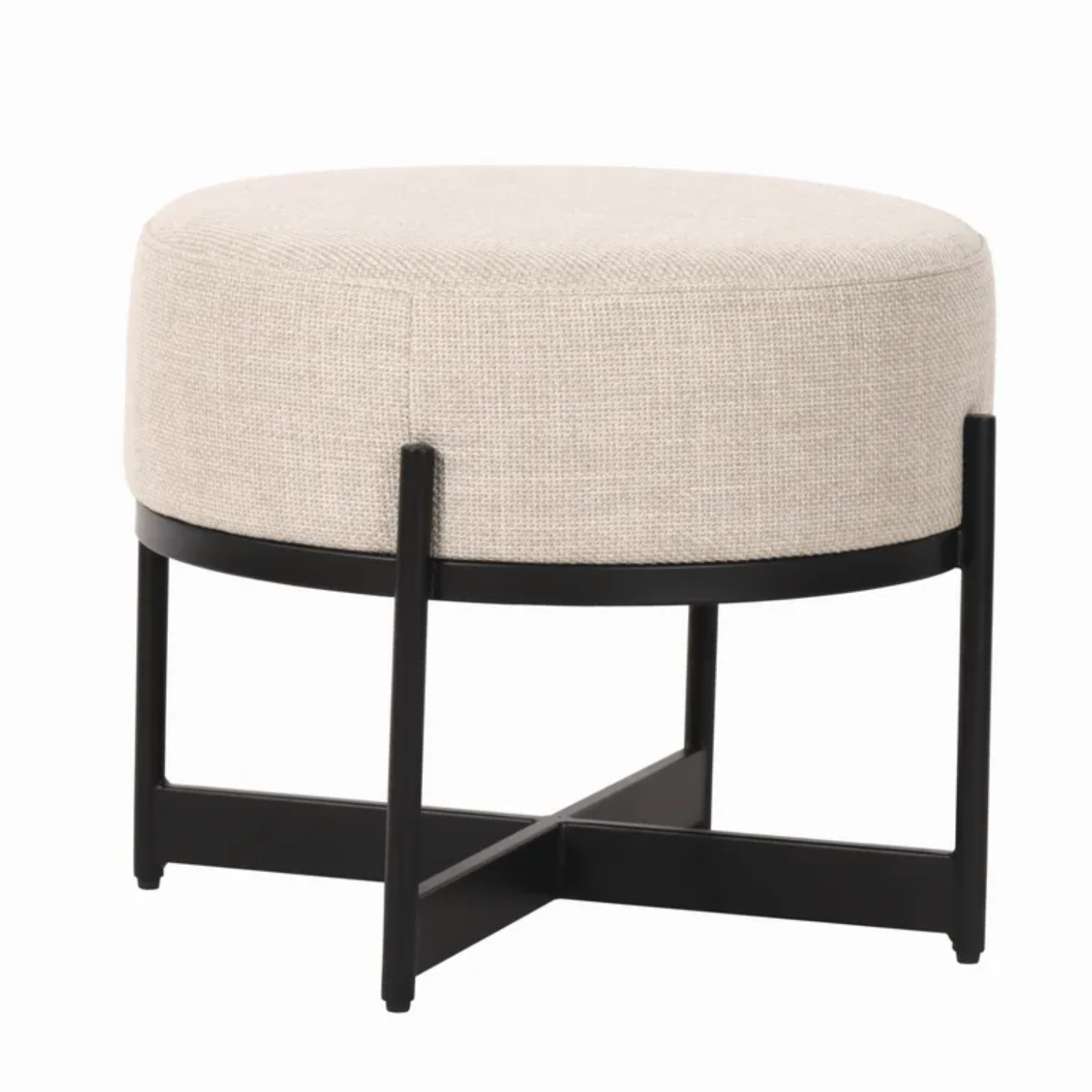 Neave round ottoman