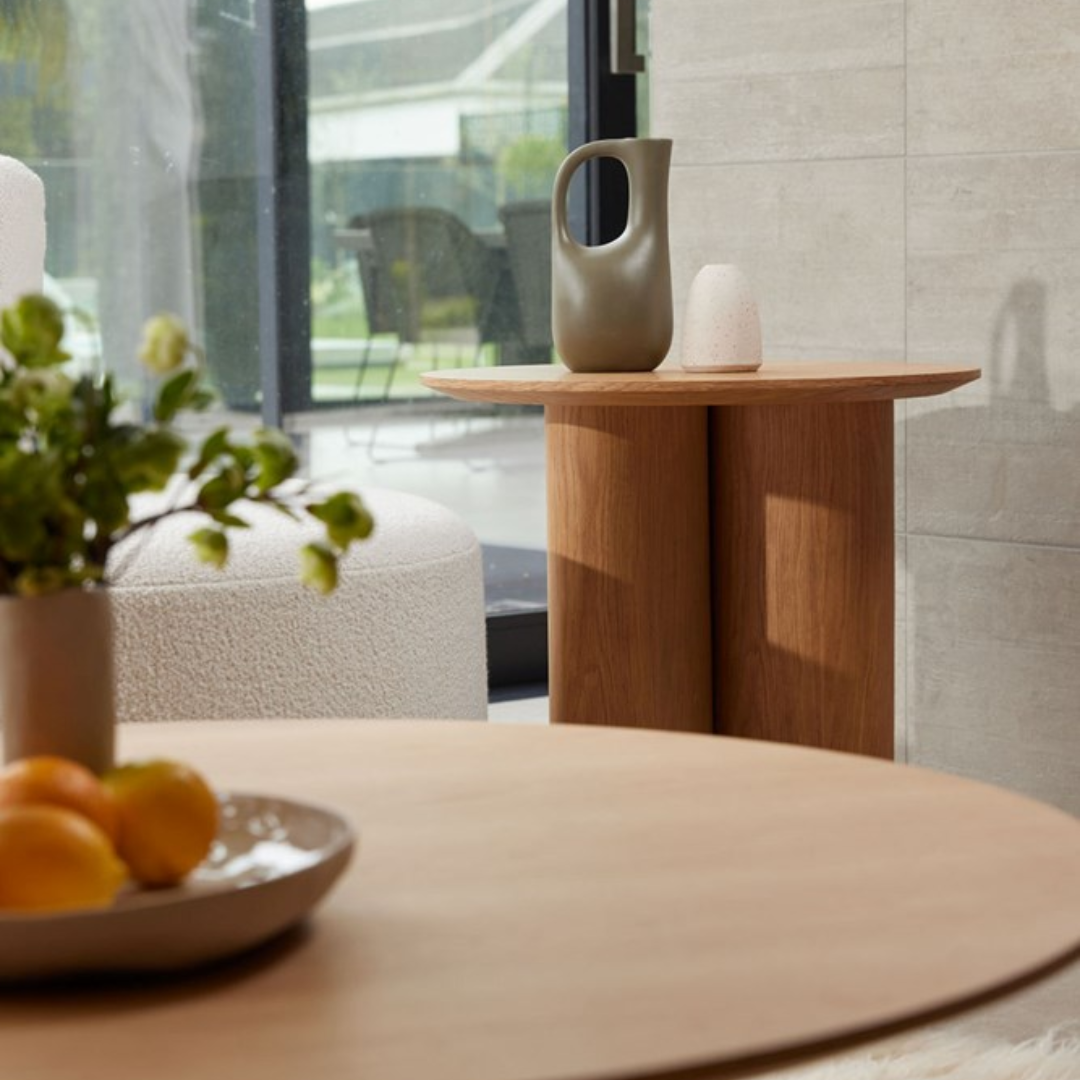 Nova side table, styled shot