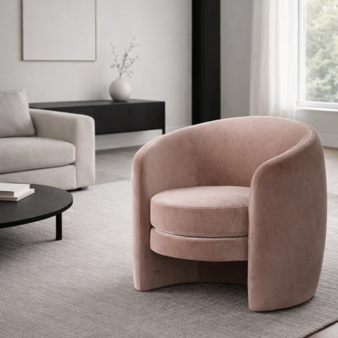 Soul wrap chair in mocha